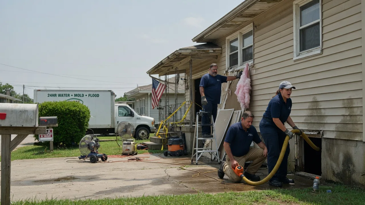Water Damage Repair in Gibbstown, NJ near me